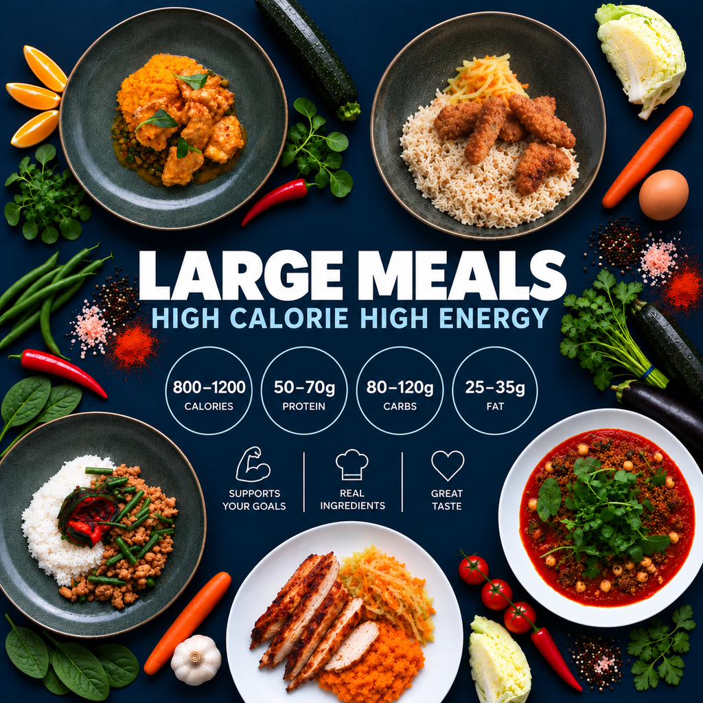 Large Meals